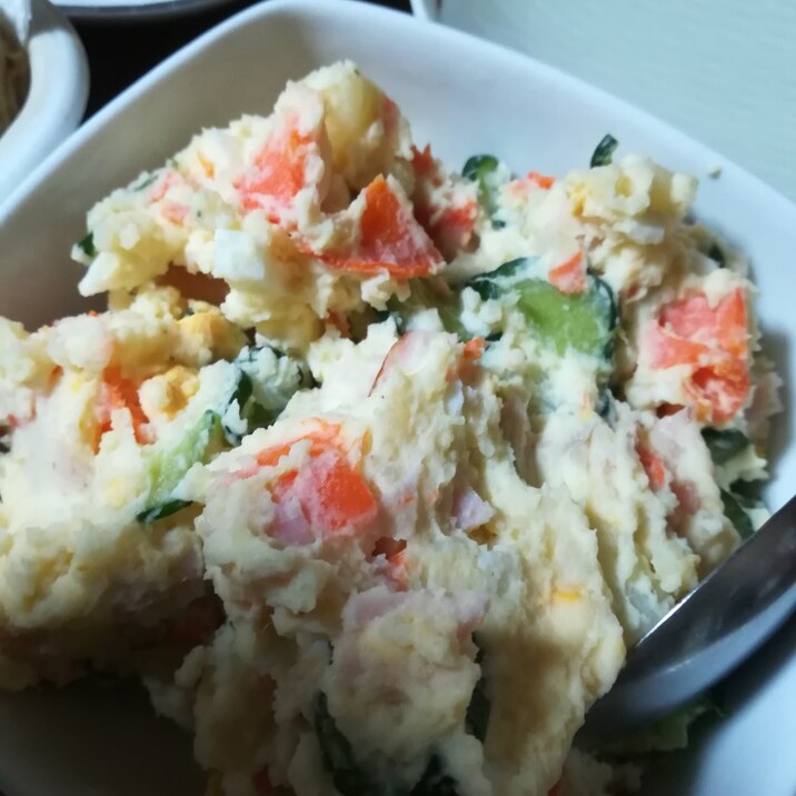 母の味 野菜たっぷりのポテトサラダ レシピ 作り方 By Momiji Mama 楽天レシピ 母の味 野菜たっぷりのポテトサラダ レシピ 作り方 By Momiji Mama 楽天レシピ